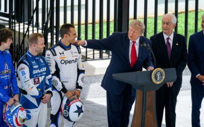 INDYCAR Stars Visit White House, Revving Up Freedom 250 Grand Prix