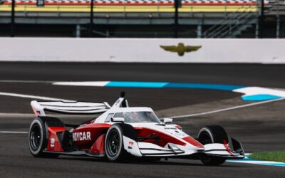 Alexander Rossi Completes First Validation Test Of New IR-28 Saturday at Indianapolis Motor Speedway