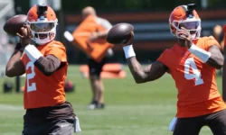 Browns get rude awakening with Shedeur Sanders, Deshaun Watson comments
